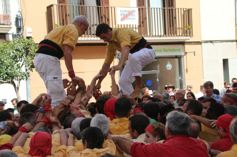 20190915C-A Vilanova amb Bordegassos,Nens del Vendrell,Saballuts i Castellers de Lleida.IMG 5361