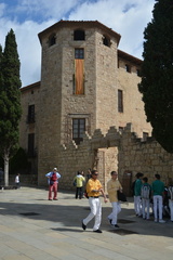 20180513G-A Sant Cugat amb Castellers de Sant Cugat,de Sabadell i de la Vila de Gràcia i Bordegassos.DSC 8104