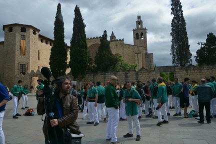 20180513G-A Sant Cugat amb Castellers de Sant Cugat,de Sabadell i de la Vila de Gràcia i Bordegassos.DSC 8113