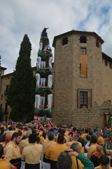 20180513G-A Sant Cugat amb Castellers de Sant Cugat,de Sabadell i de la Vila de Gràcia i Bordegassos.DSC 8181