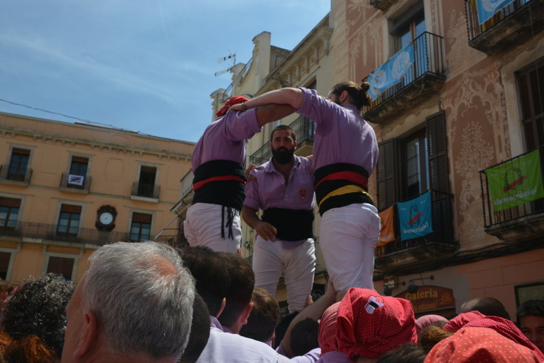 20180617G-A V.N.G.La Grallada amb Bordegassos,Colla Jove de Tarragona,Castellers de Sant Cugat i Moixiganguers d´Igualada.DSC 1061